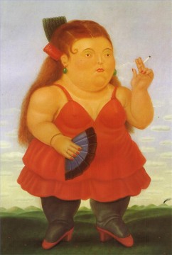Spanish Fernando Botero Oil Paintings